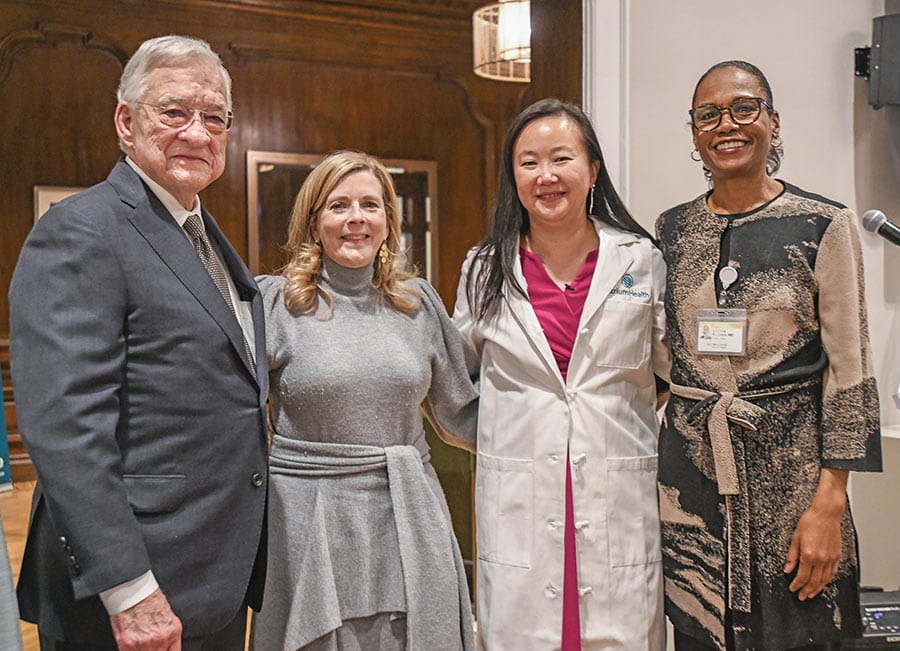 Dr. Mia Yang with Mandy Houser and others