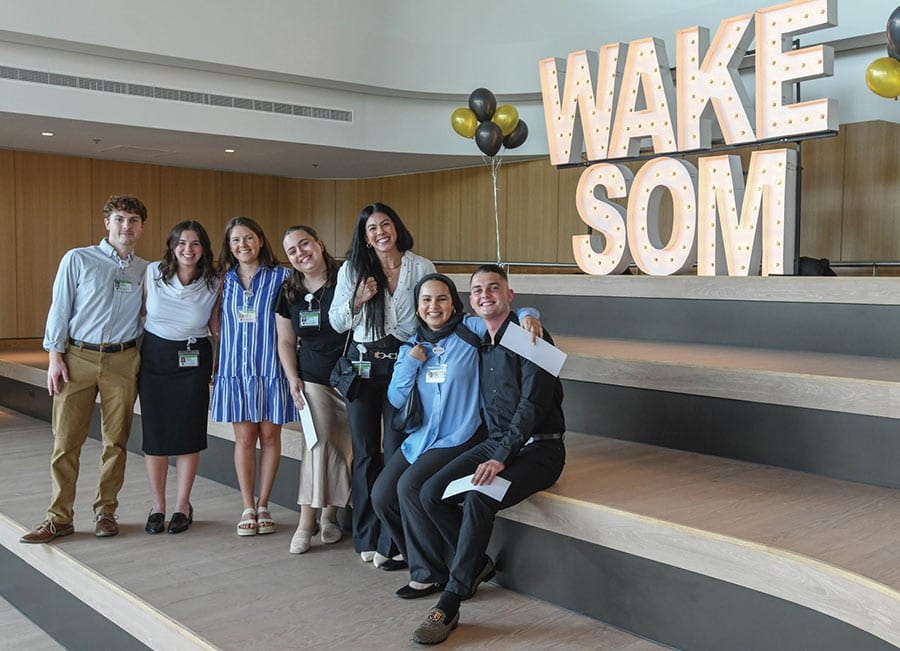 Wake Forest University School of Medicine-Charlotte's inaugural class